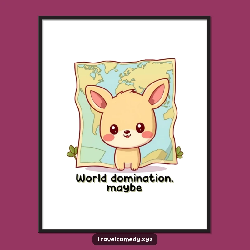 Funny Explorer Animal Digital Art Print: Instant Adventure for Your Walls!