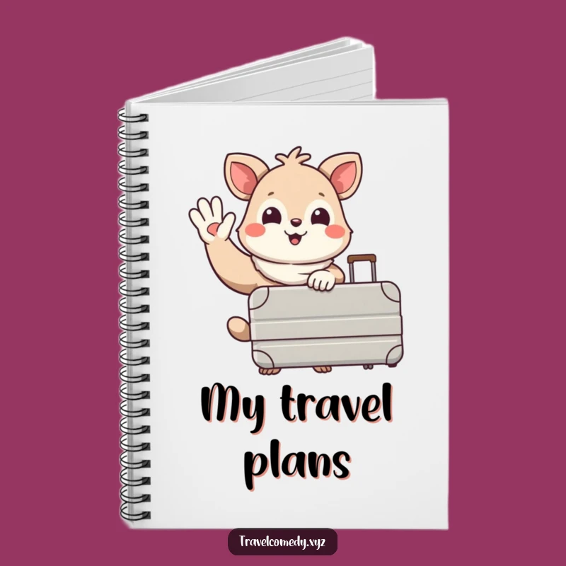 Funny Traveler Animal Notebook: Plan Your Adventures with This Hilarious and Inspiring Journal!